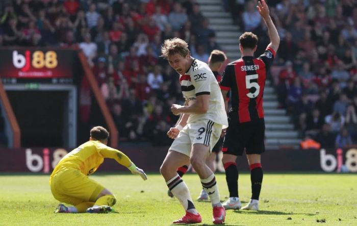 Hasil Bournemouth vs Manchester United di Liga Inggris 2024-2025: Setan ... Manchester United Berakhir Tanpa Pemenang Imbang 4-4 dari Bournemouth